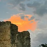 Artist's Chateau With Ruins In Gard